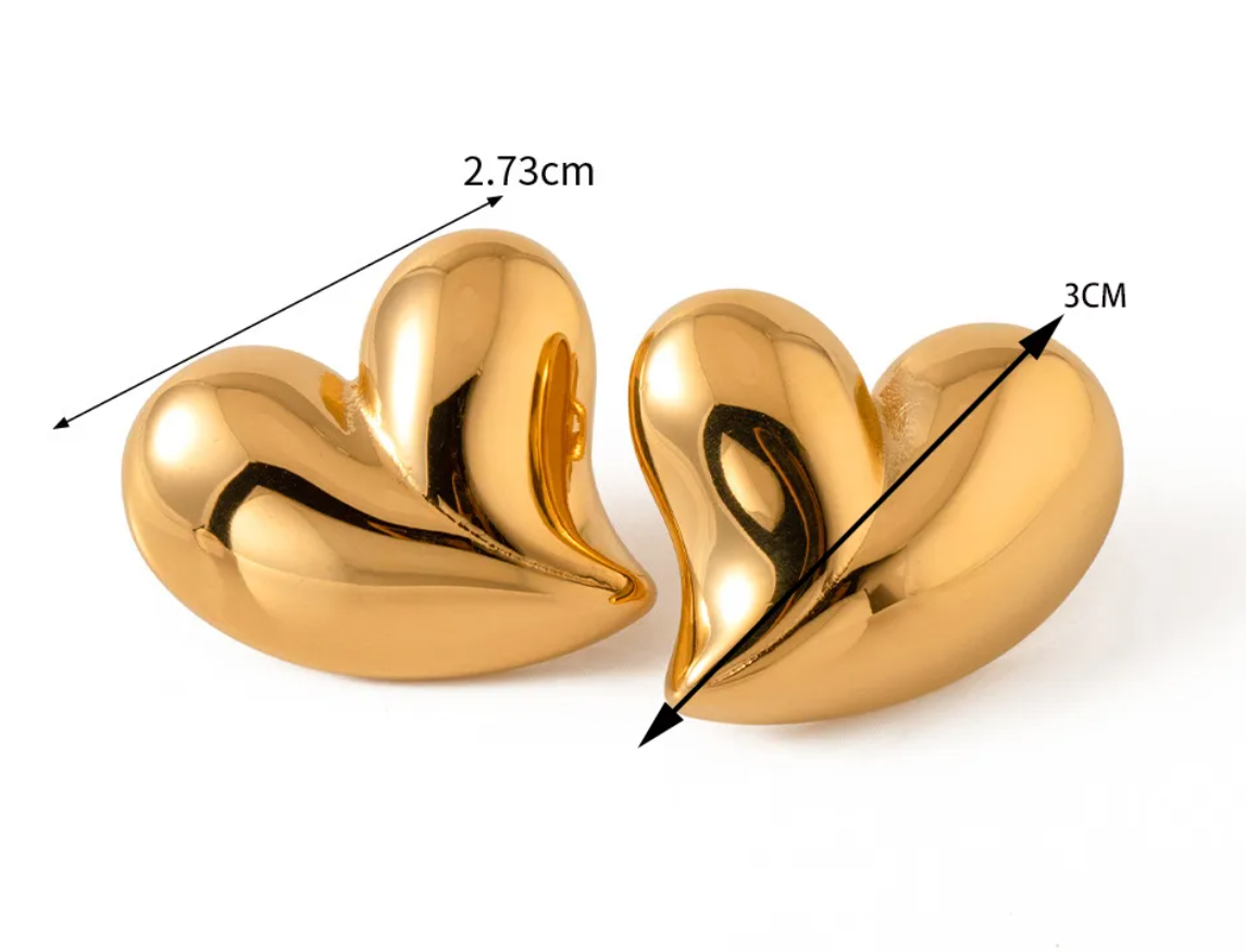 Aretes Corazón Sleepy