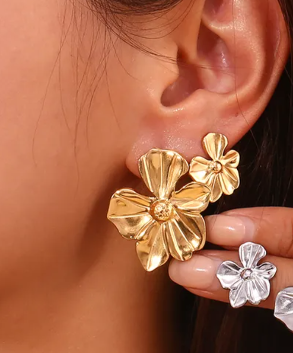 Aretes Flor