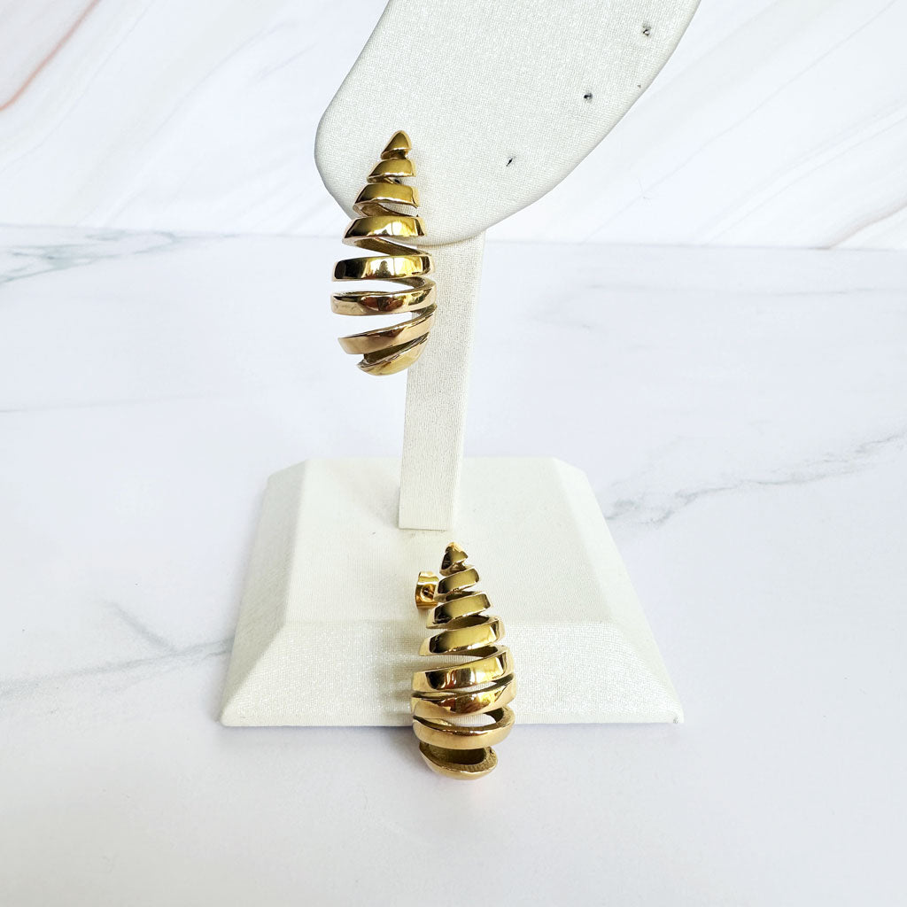 Aretes Gota Panal