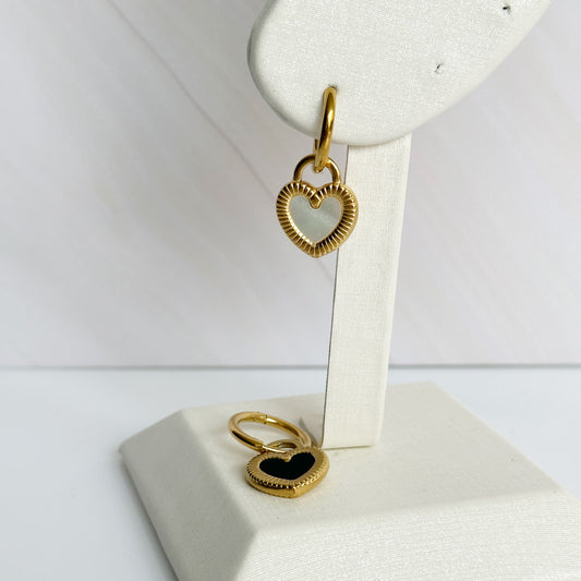Aretes Corazón Queen