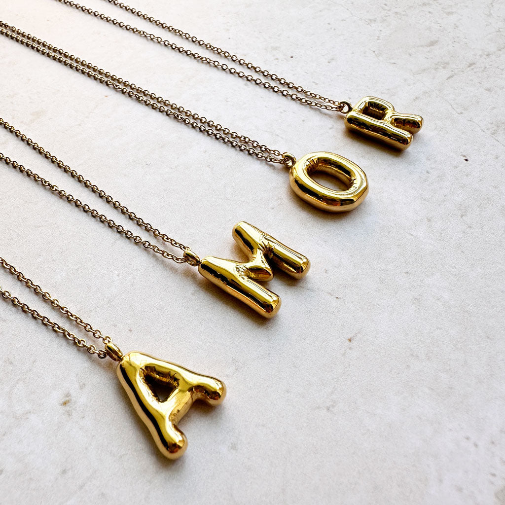 Collar Inicial Bubble