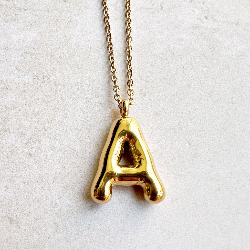 Collar Inicial Bubble