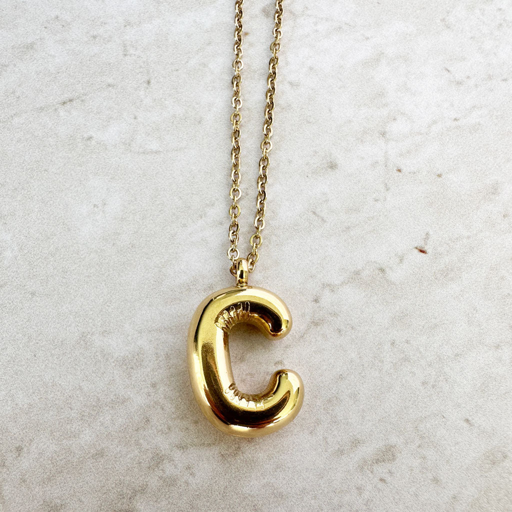 Collar Inicial Bubble