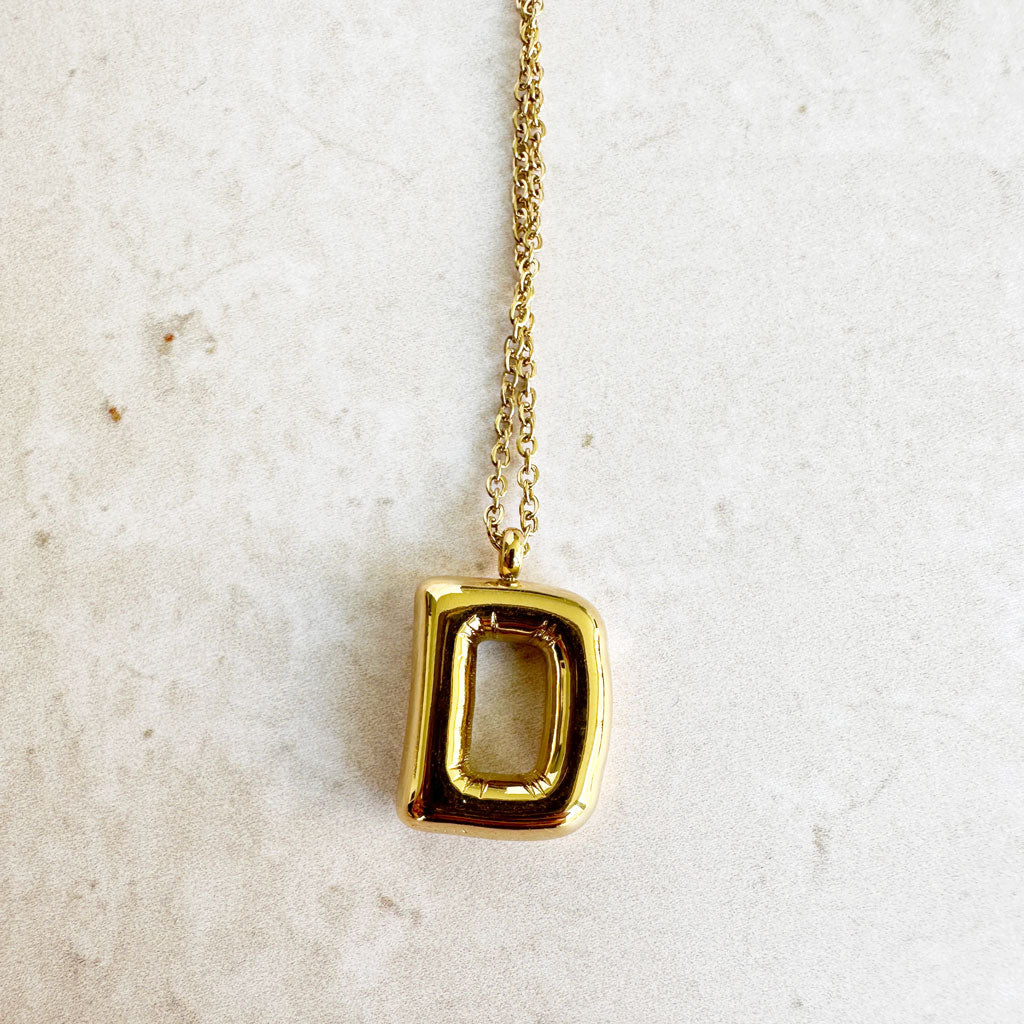 Collar Inicial Bubble