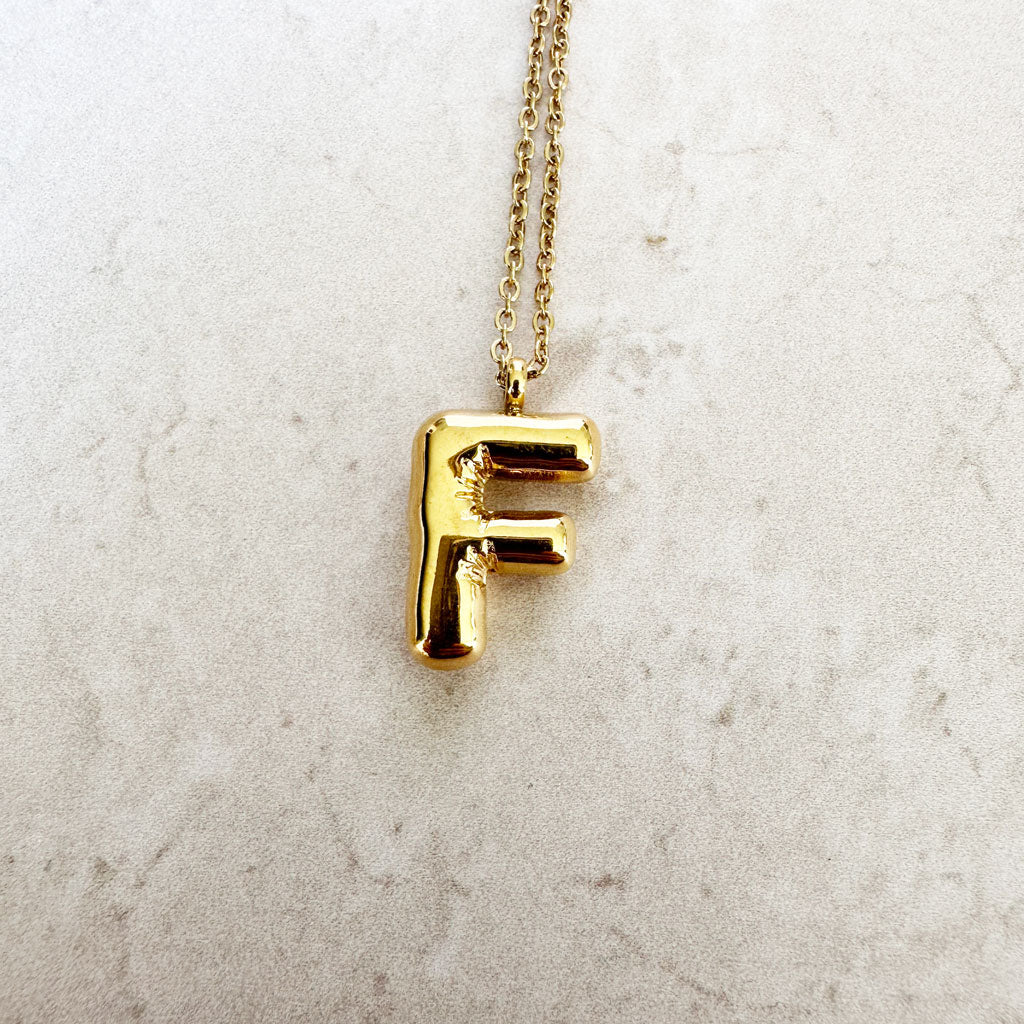 Collar Inicial Bubble