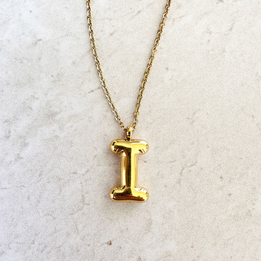 Collar Inicial Bubble