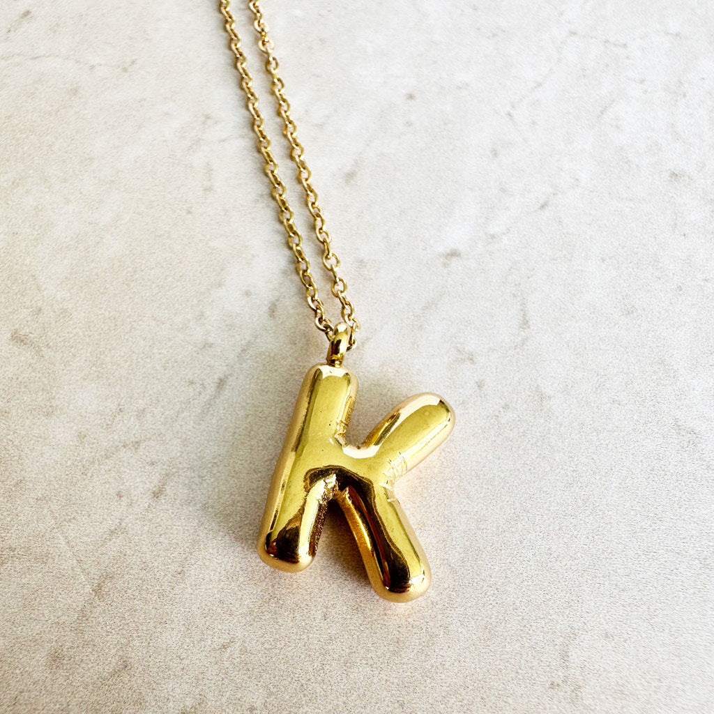 Collar Inicial Bubble