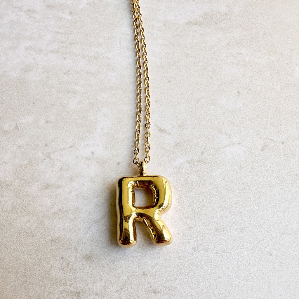 Collar Inicial Bubble