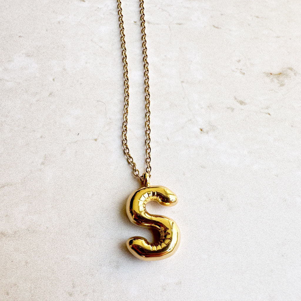 Collar Inicial Bubble