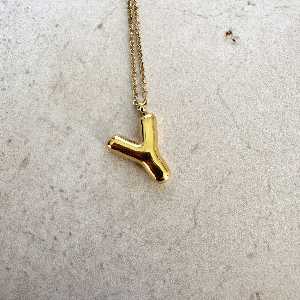 Collar Inicial Bubble