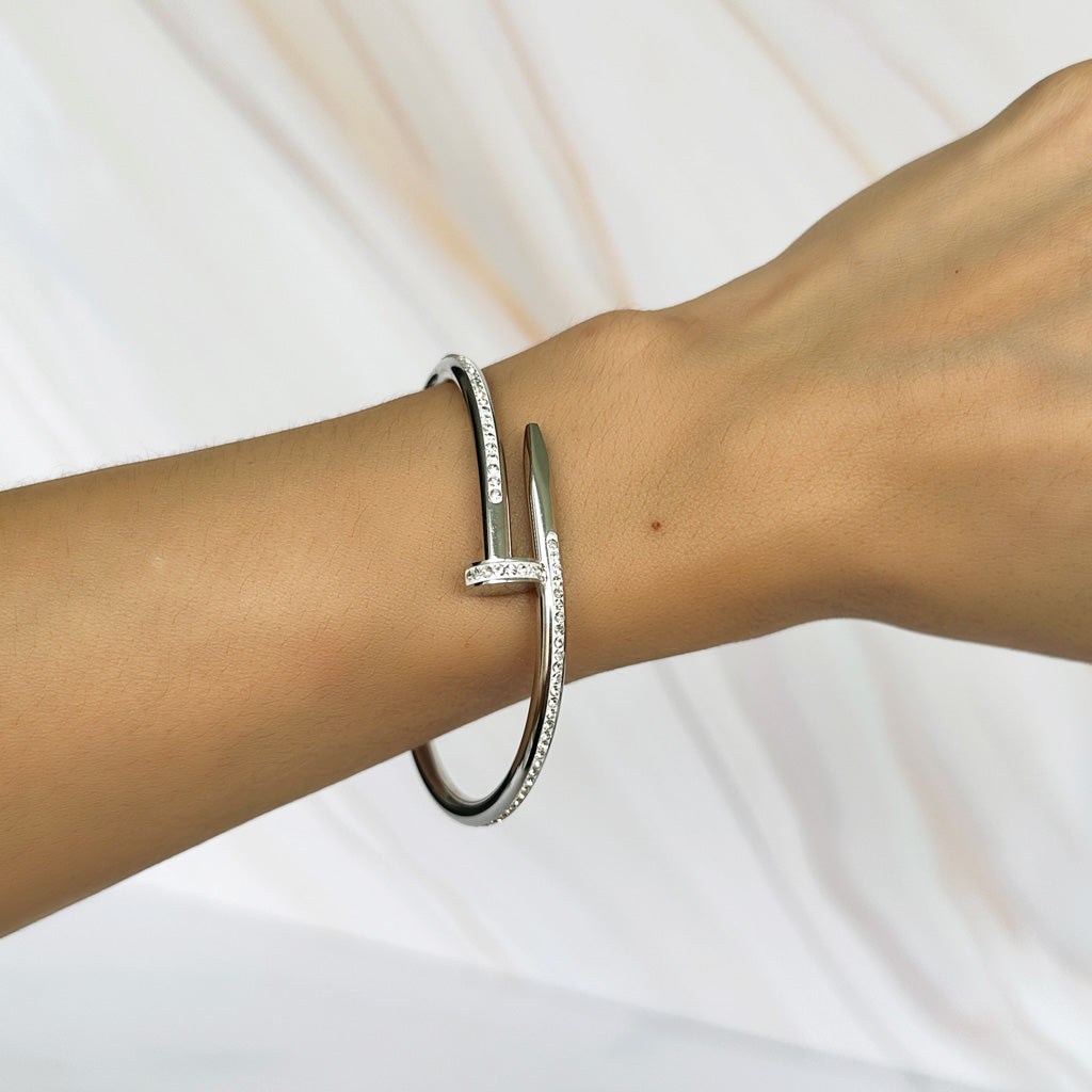 Pulsera Clavo Brillos