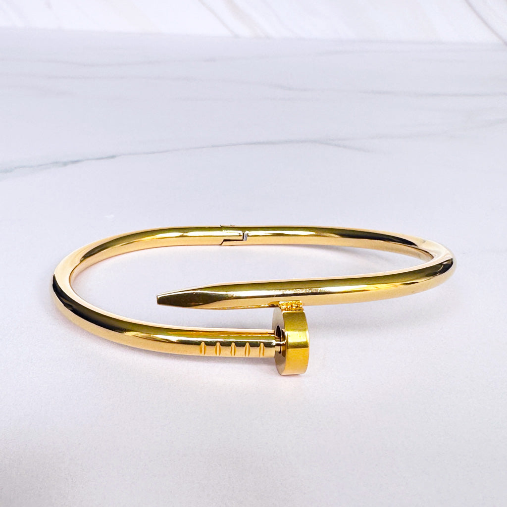 Pulsera Clavo Sólido