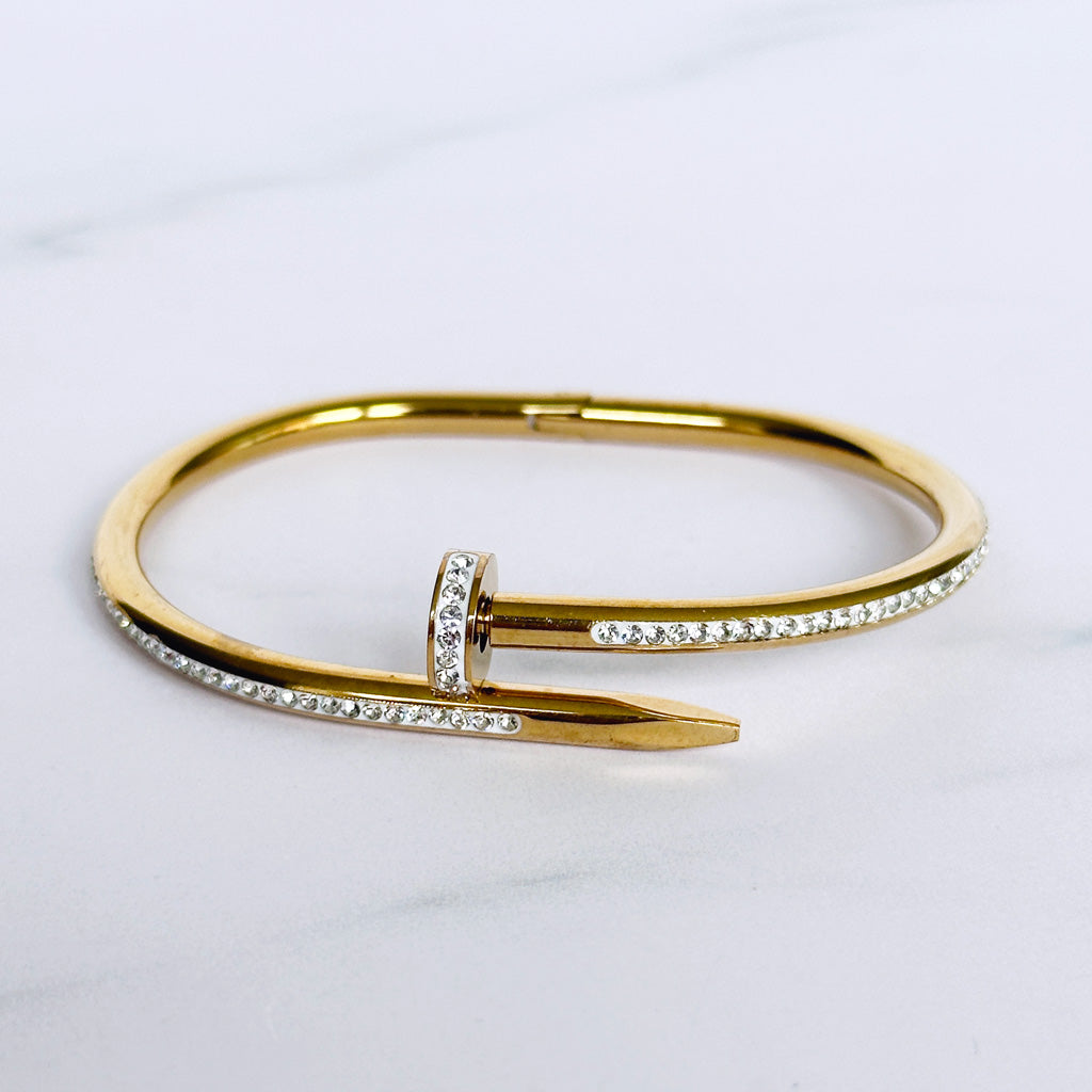 Pulsera Clavo Brillos