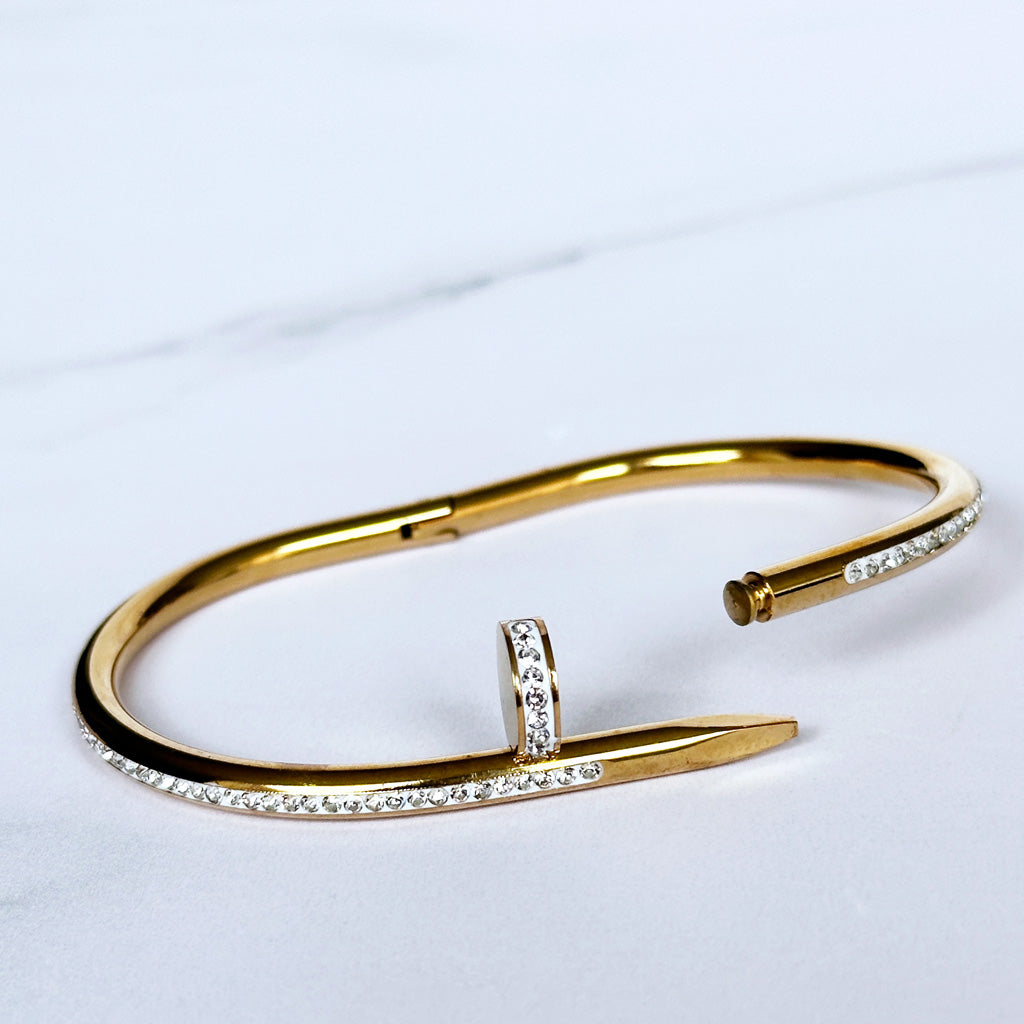 Pulsera Clavo Brillos
