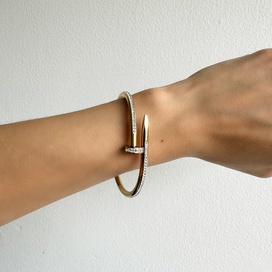 Pulsera Clavo Brillos